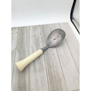 Bonny Prod Aluminum Plastic White Handle Ice Cream Scoop Spade Paddle 8"